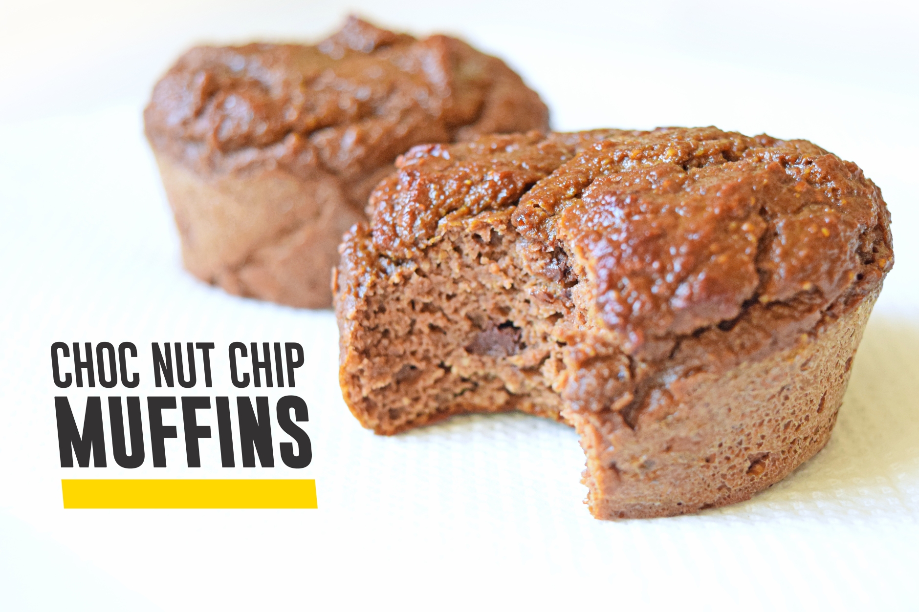 Choc Nut Chip Muffins